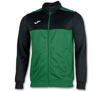 Joma Winner Sudadera, Niños, Verde/Negro, 3XS