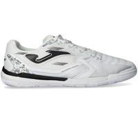 Joma - Zapatilla de fútbol sala Liga 5, Unisex, Blanco, 40,5