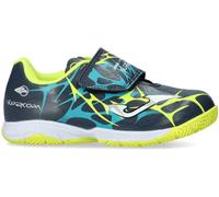 Joma Zapatillas Deportivas Niño, Azul y Amarillo Neón (Azul, Sistema Tallas Calzado EU, Niño (0-5 años), Hombre, Números, Mediano, 30)