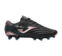 Joma Zapatillas Aguila 2301 Negro Azul, Tela y Piel fútbol, Campo de Hierba Natural, Hombre, Diferentes Tallas