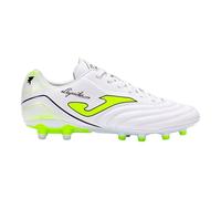 Joma Zapatillas de Fútbol Aguila 25 Firm Ground Código AGUS2502FG Blanco, Blanco y amarillo., 43 EU