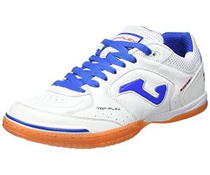 Joma Zapatillas de Fútbol Sala, 36 - 46 Top Flex con Puntera Reforzada - Flexible y Máxima Estabilidad - Negro