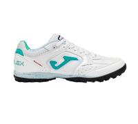 Joma Zapatillas Futsal Turf, 36 - 47, Amortiguación y Agarre Superior - Blanco Turquesa Zapatillas Fútbol Turf, 36 - 47, Amortiguación y Agarre Superior - Blanco Turquesa