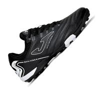 Joma Zapatillas Futsal Turf, 39-47, Comodidad y Control - Negro