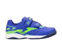 Joma Zapatillas Powerfull JR2504 Azul Royal Verde Lima Indoor Sala POJS2504INV Futbol Sala NIÑO