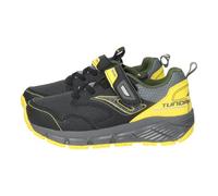 Joma Zapatillas Tundra Jr para Niño, Negras y Amarillas, con Cordones y Velcro (Negro, Sistema Tallas Calzado EU, Niño (2-5 años), Hombre, Números, Mediano, 30)