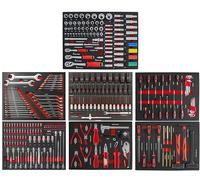 JOMAFA Conjunto De Módulos De Herramientas Eva con Terminación En Carbono para Carro