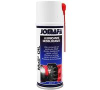 JOMAFA - SPRAY AFLOJATODO LUBRICANTE MULTIUSOS | AFLOJADOR DE TORNILLOS | DESBLOCANTE ACEITE MoS2, 400ml