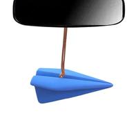 Jomewory Adorno de coche de avión de papel, colgante de retrovisor de avión de papel,de papel para coche de avión con difusor de perfume aromático | Colgante retrovisor para hombre y mujer.