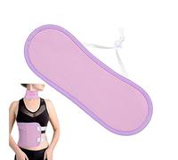 Jomewory Compresas de Aceite de ricino, Kit de Paquete de hígado, riñonera, Envoltura para el Cuidado del Cuello, Paquete para Cintura y hígado, Kit Ajustable, Prueba de Aceite, Resistente al Agua