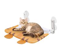 Jomewory Hamaca para Ventana de Gato, Percha para Ventana de Gato - Hamaca con Perca de Gato de Dibujos Animados,Estantes panorámicos de 360 Grados para Gatos de Seguridad para Disfrutar del Sol