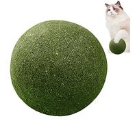 Jomewory Hierba gatera Natural - Juguete Bola Menta para Gatos 10cm Catnip Toys | Saludable Lickable Natural Catnip Ball Súper Grandes Golosinas para Gatos Auto-Alivio