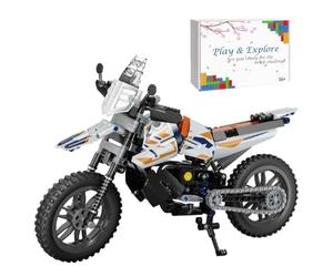 JOMIOD Tecnología Motocicleta Bloques de Construcción para KTM-790, 435 Bloques de sujeción Técnica Motocicleta todoterreno, MOC Supermoto Modelo Compatible con Lgo