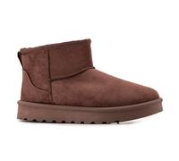 JOMIX Botas Nieve Mujer Forro Polar Cálido y Suela Antideslizante Botines Mujer Caña Media Ligera para Caminar y Trabajo Diario Idea Regalo Navidad e Invierno WSB255311 Marrón 40