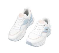 JOMIX Sneakers Donna Sport Casual Platform 5 cm Scarpe Running Comfort Ammortizzate Suola Antiscivolo Camminata Lavoro Tempo Libero WSC260421 Azul 36