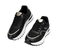 JOMIX Sneakers Donna Sport Casual Platform 5 cm Scarpe Running Comfort Ammortizzate Suola Antiscivolo Camminata Lavoro Tempo Libero WSC260421 Negro 40