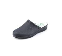 JOMIX Zuecos Sanitarios Hombre Chanclas Sanitarias Cómodas Ortopédicas Ligeras Transpirables, B Negro, 42 EU