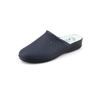 JOMIX Zuecos Sanitarios Mujer Chanclas Sanitarias Cómodas Ortopédicas Ligeras Transpirables, A Azul, 36 EU