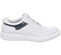 Jomos Zapatillas para hombre 321386 264 de piel auténtica, Offwhite Night Blue Night Blue, 46 EU
