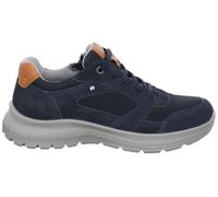 Jomos Zapatillas para hombre 330388 808 de piel auténtica, Noche Azul Noche Nuez, 50 EU Ancho