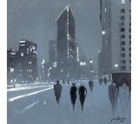 Jon Barker The Flatiron Building New York Canvas, Poliéster, Multicolor, 40 x 40 cm