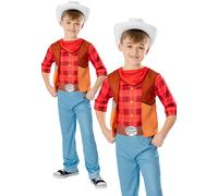 Jon Disfraz Niños Disfraz para el Día Del Libro Dino Ranch Niños Niña Conjunto
