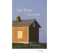 Jon Fosse Hinrich Schmidt-Henkel Das ist Alise (marePocket) (Tapa blanda)