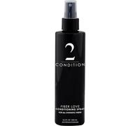 Jon Renau Fiber Love - Spray acondicionador sintético, 8.5 onzas, acondicionador sin enjuague para pelucas, adornos y extensiones de cabello, desenreda, restaura el brillo y protege la fibra sintética
