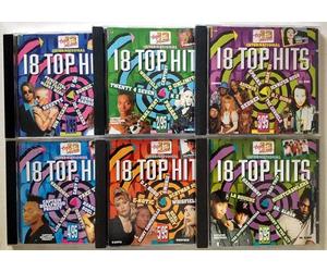 jon secada whipped joe cocker the simple things pato banton baby come back 20 fingers short dick man take that back for good hanne boel what have we got to lose - 18 Top HIts aus den Charts - Die komplette Reihe 1-6 aus 1995 (CD Sammlung, 6 CDs vom Label Top13 Music, insgesamt 108 Titel)