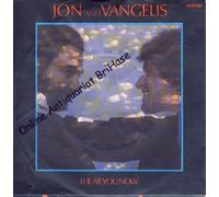 JON & VANGELIS - i hear you now / thunder 45 rpm single