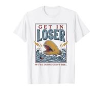 Jonah and The Whale Funny Christian Bible Story God Camiseta