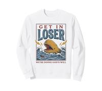 Jonah and The Whale Funny Christian Bible Story God Sudadera