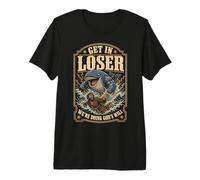 Jonah and The Whale Get in Loser were Doing Gods Will Funny Camiseta Premium