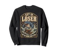Jonah and The Whale Get in Loser were Doing Gods Will Funny Sudadera