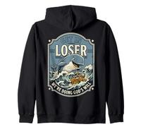 Jonah and The Whale Get in Loser were Doing Gods Will Funny Sudadera con Capucha
