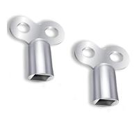 Jonami 2x Llave de Purga Radiadores - Llaves Purga de Válvula de Escape - Universal para Todos los Radiadores