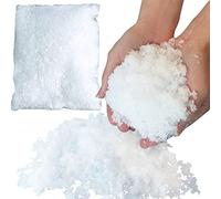Jonami Nieve Instantánea Decorativa Artificial Navidad, Nieve Falsa para Decoración Navideña, Copos de Nieve Mágica en Polvo, Decoración de Navidad (140 g - 3.5 litres)