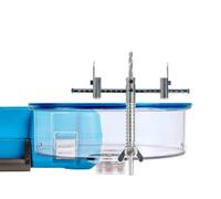 Jonard Tools AHC-19 Cortador de agujero redondo ajustable con puerto de vacío, 9 pulgadas