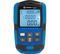 Jonard Tools FPM-50S Mini medidor de potencia óptica, herramienta 3 en 1, OPM (-50 a +26dBm), VFL, probador de red RJ45, rango de 800-1650 nm, adaptadores FC y LC