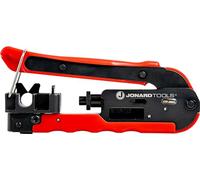 Jonard Tools Herramienta de compresión CTF-360XL 360° para conectores largos RG6 y RG11 estilo F