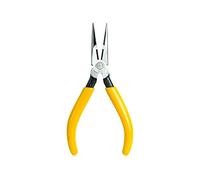 Jonard Tools JIC-842 Telecom - Alicates de punta larga tipo D con mango de plástico, 6-3/4" de longitud