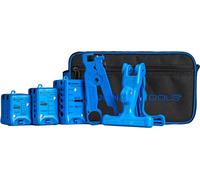 Jonard Tools TK-105, kit de herramientas de ranura y anillo de fibra óptica con funda de transporte resistente