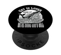 Jonás Ballena Cristiano Entra Perdedor La Voluntad de Dios PopSockets PopGrip Adhesivo