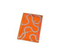 Jonathan Adler Eden - Bandeja Rectangular, Color Naranja