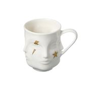 Jonathan Adler Gilded Muse Dora Maar - Taza, color blanco
