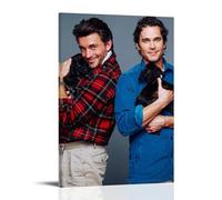 Jonathan Bailey - Pósteres impermeables para pared, impresión en casa, a prueba de humedad, fácil de instalar y resistente a la decoloración, estilo marco, 40 x 60 cm