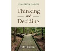Jonathan Baron Thinking and Deciding (Tapa blanda) (Importación USA)