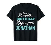 Jonathan - Camisa de cumpleaños para niño Camiseta