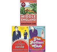 Jonathan Coe Collection 3 Books Set (Middle England, The Closed Circle, The Rotters' Club)