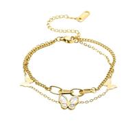 Jonc Message Bracelet Maman Rose Bijoux adolescentes Chapado en Corazón Charm Link Pulseras de Tobillo Joyas Delicadas Regalos para Mujeres Adolescentes Niñas Petite Acero Pulsera Frases Pulsera